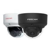 Foscam D2EP - 1080p 2MP Outdoor PoE IK10 Dome Security Camera with AI Human Detection