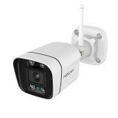 Foscam V8P - 4K 8MP Outdoor WiFi Security Camera with AI Human/Vehicle Detection and Light & Sound Alarm