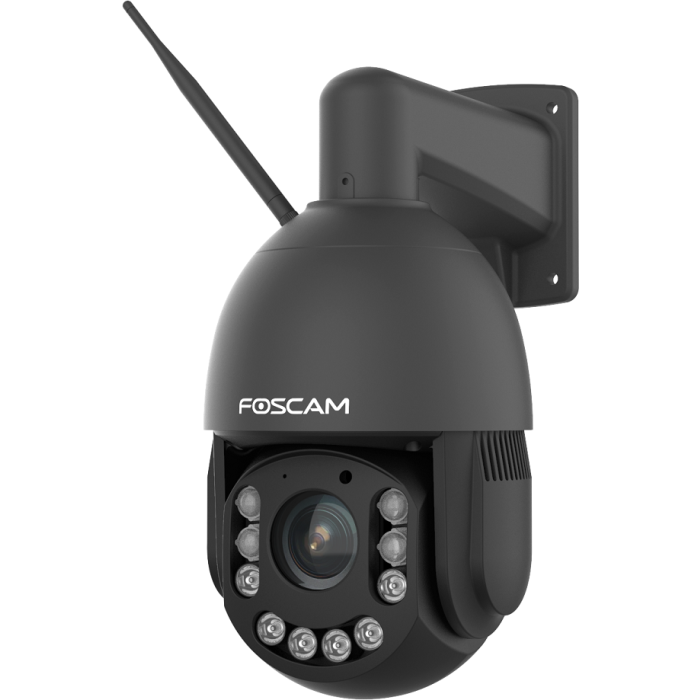 Foscam SD4H - 2K 4MP Outdoor WiFi Auto Tracking PTZ Security Camera with 18x Optical Zoom, 2-Way Audio & AI Human/Vehicle Detection